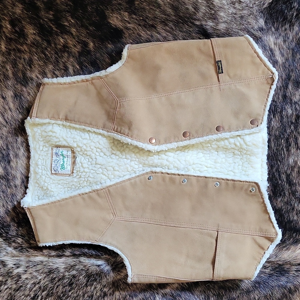 Vintage wrangler vest